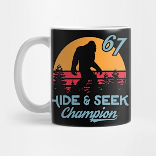 Xeire Bigfoot Real Hide and Seek Champion Mug